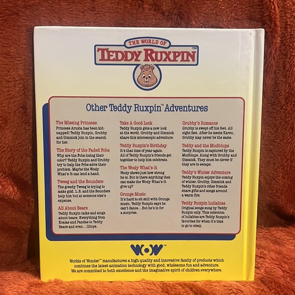 Teddy Ruxpin Lullabies ( warm and cuddly songs to dream by ) - Picture 2 of 9